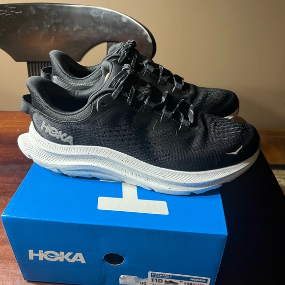 Hoka Men’s Kawana 2 black / white size 11 NEW - Picture 10 of 13